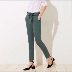 Loft Tie Waist Pencil Pants (Marisa)